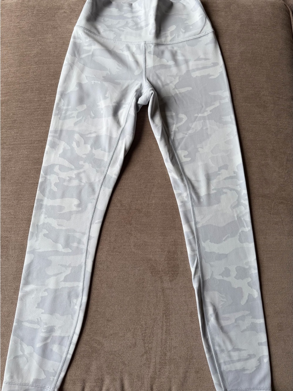 Lululemon Light Gray Camo (Incognito Camo) Leggings